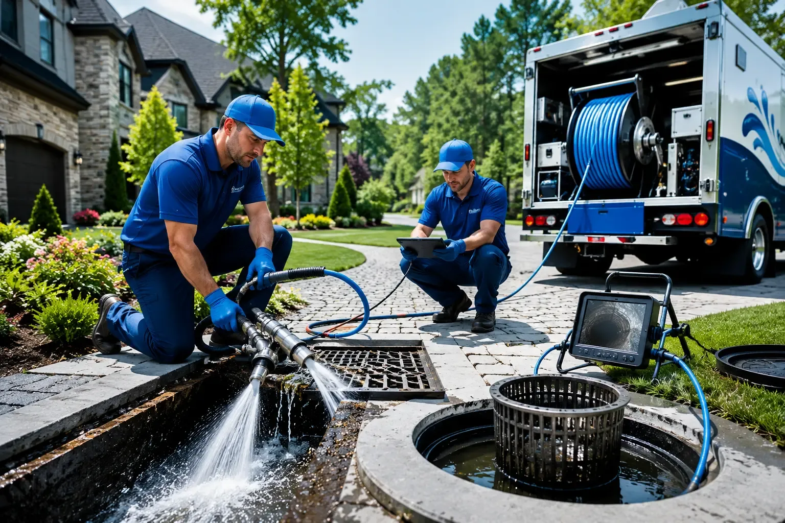 Local outdoor drain cleaning professionals in Carbon, IN