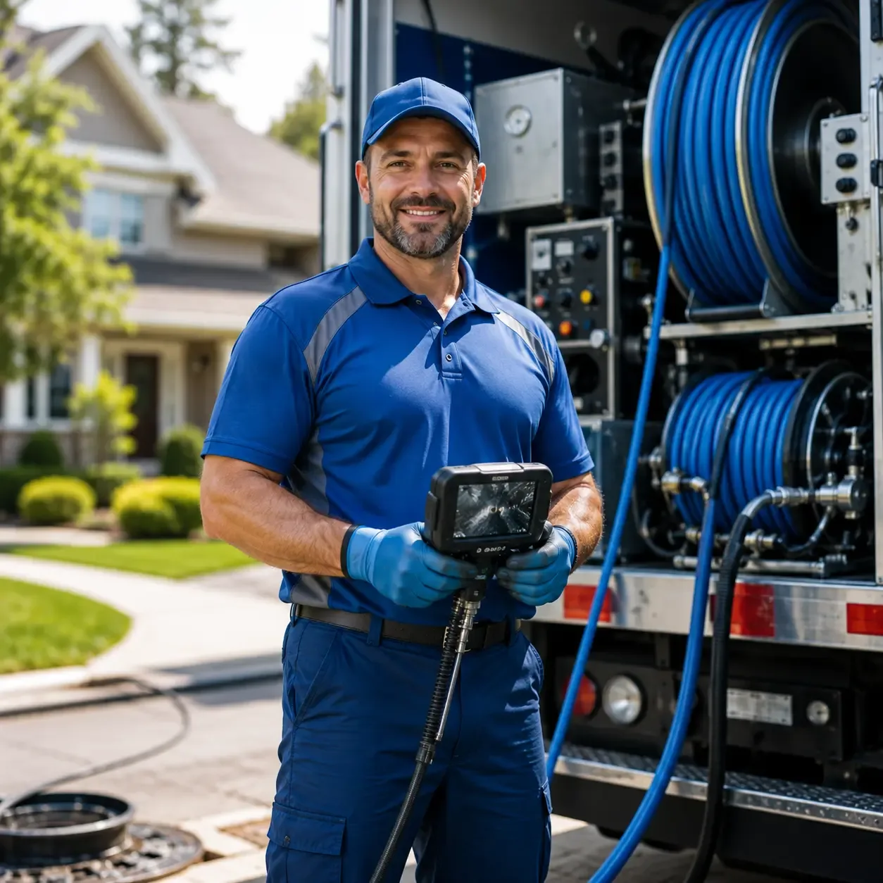 Local outdoor drain cleaning specialists in Carbon, IN